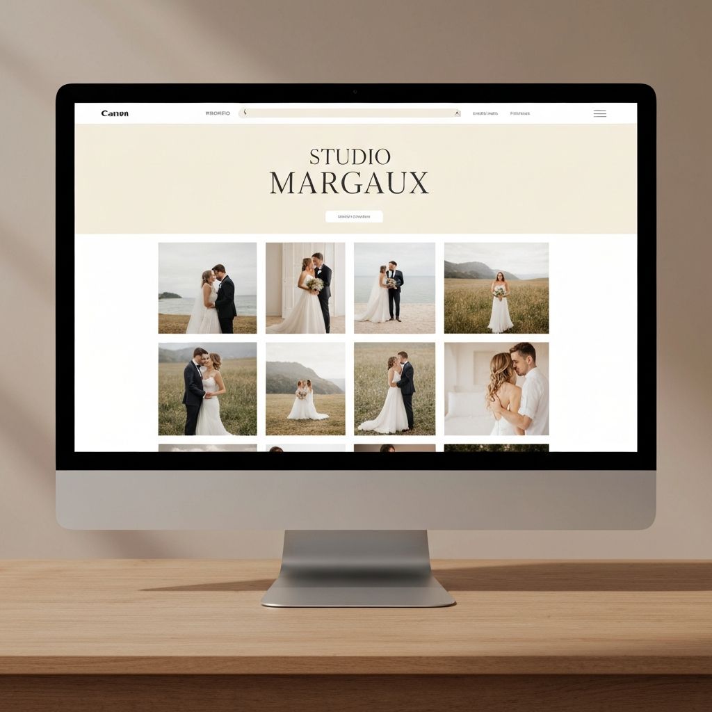 Aperçu du site Studio Margaux